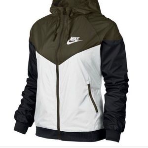 Olive Green Nike Windbreaker | Poshmark